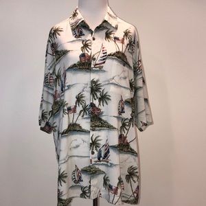Men’s Hawaiian Shirt sz XL by Campia Moda
